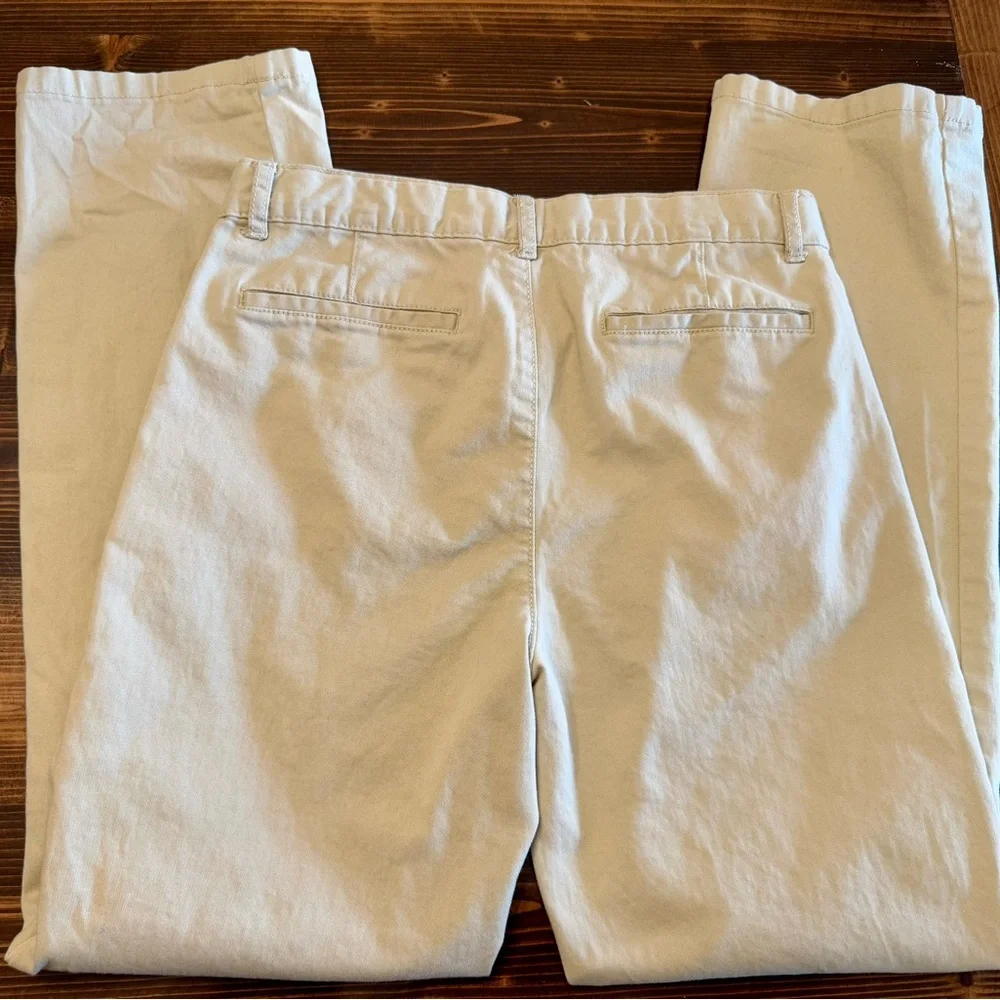 The Children's Place Khaki Boys Uniform Pants Adjustable Waist Size 16‎